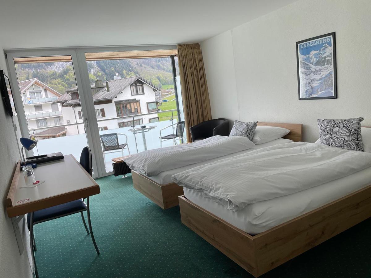 Hotel Hahnenblick Энгельберг Экстерьер фото
