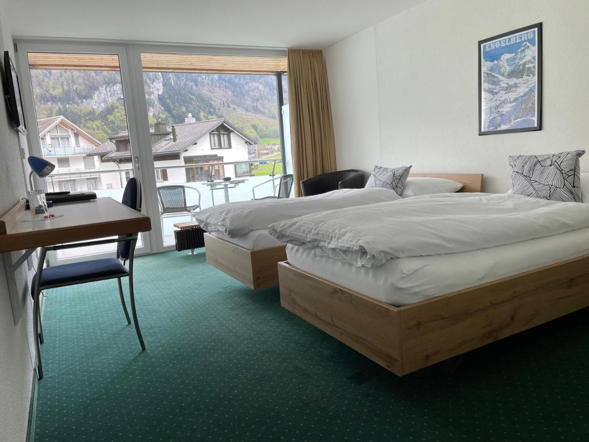 Hotel Hahnenblick Энгельберг Экстерьер фото