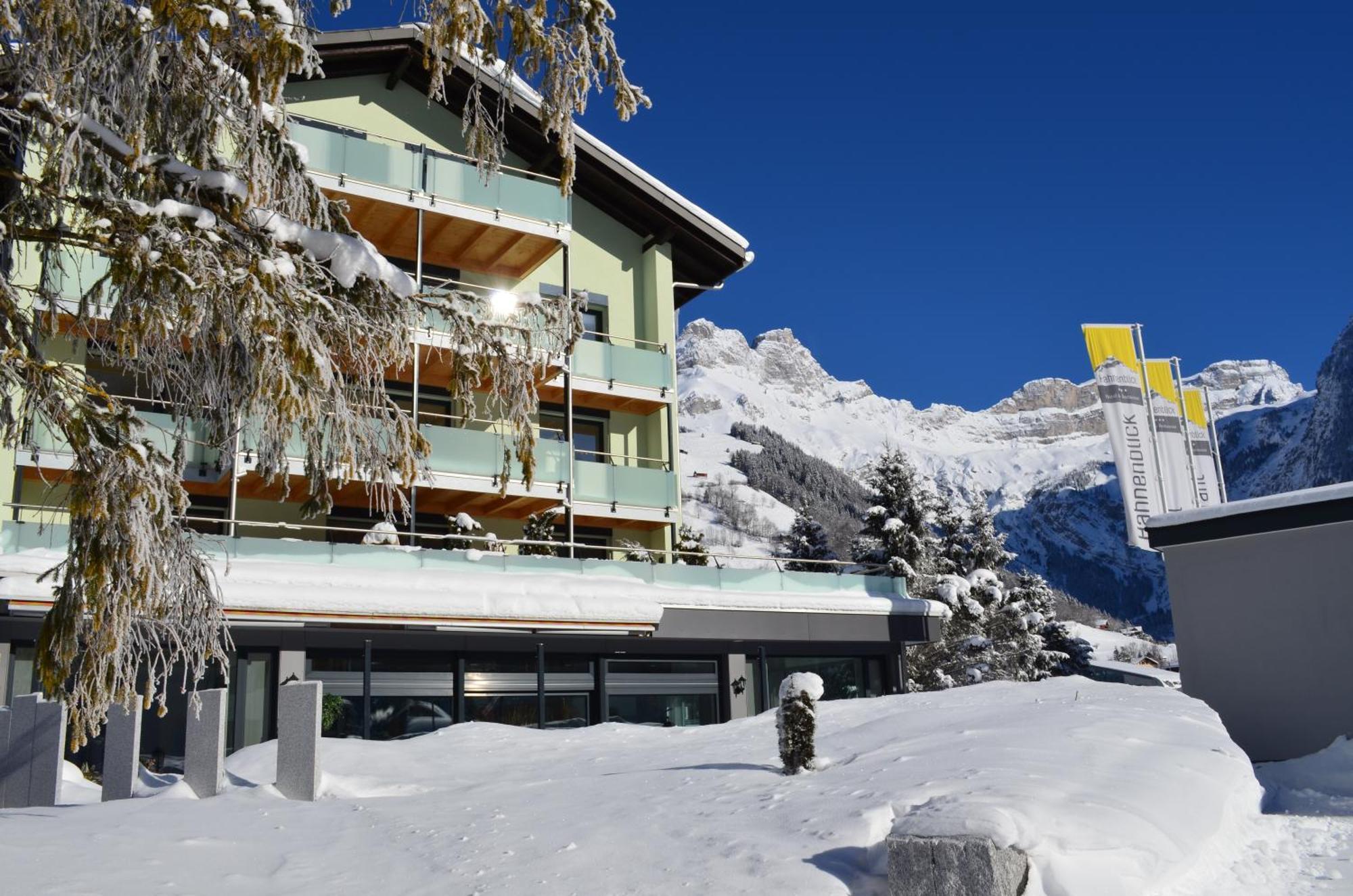 Hotel Hahnenblick Энгельберг Экстерьер фото
