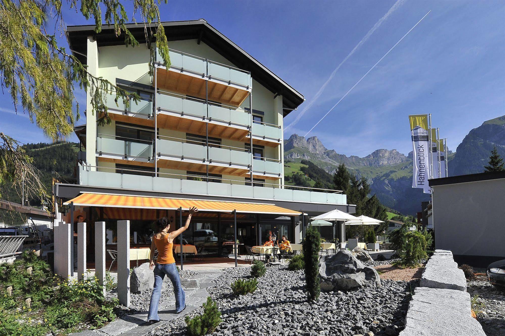 Hotel Hahnenblick Энгельберг Экстерьер фото