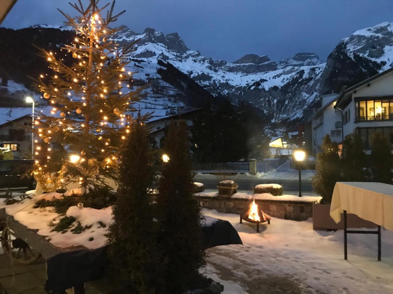 Hotel Hahnenblick Энгельберг Экстерьер фото